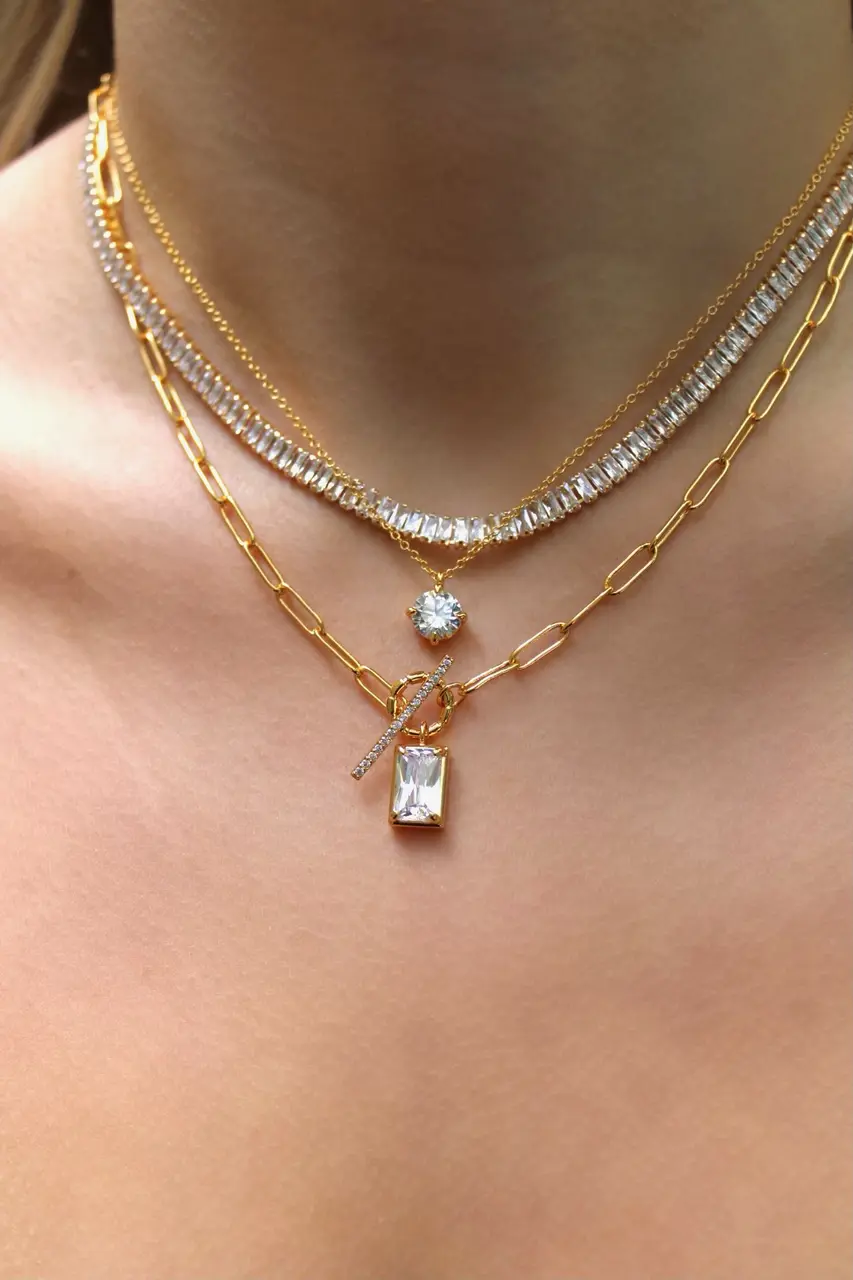 gold jewellery necklace
