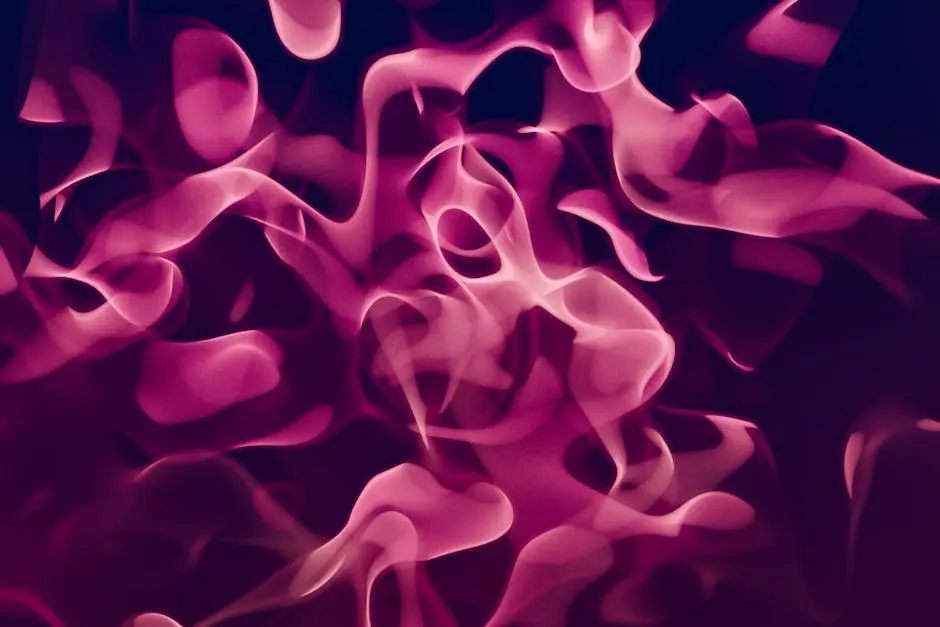 Stunning abstract background featuring vibrant pink swirling patterns and textures, perfect for artistic designs.