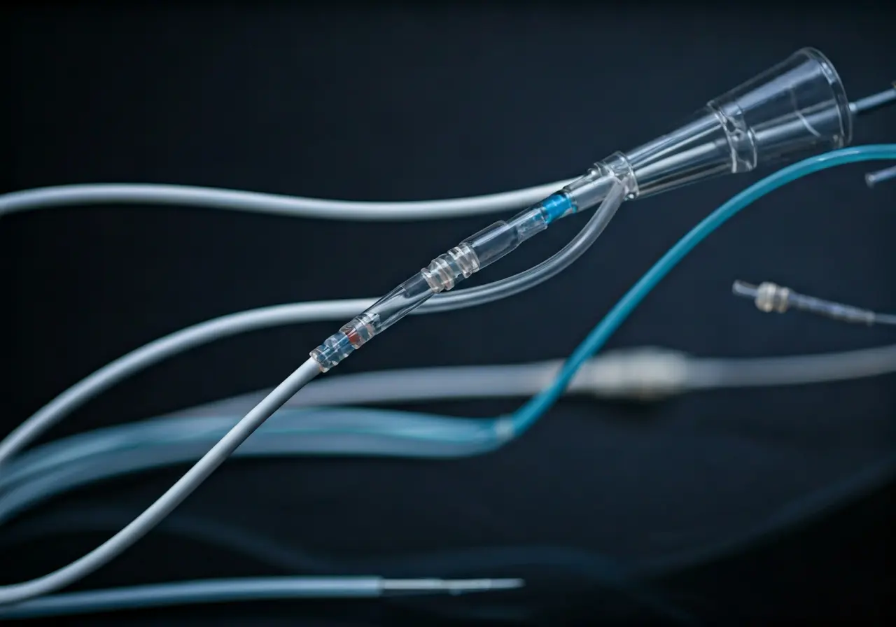 A close-up of medical equipment used for neuropathy treatment. 35mm stock photo
