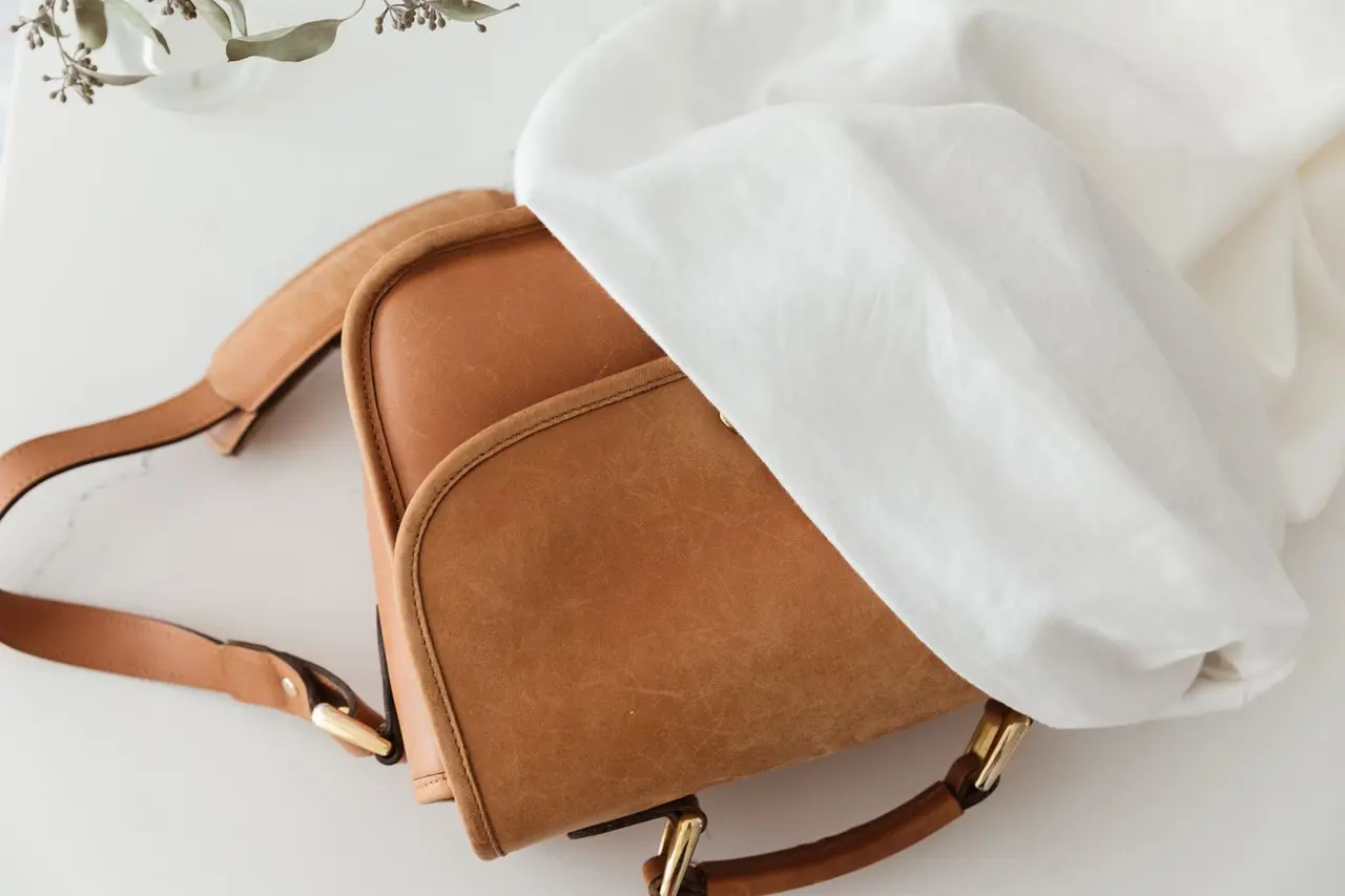leather cross-body bag